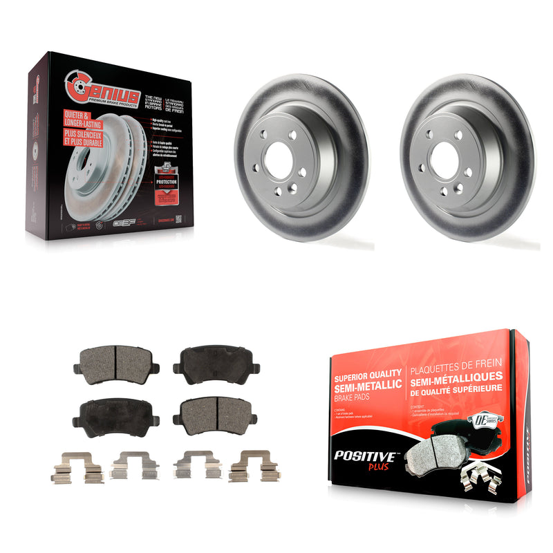 Transit Auto KGF-101527 Disc Brake Kit for 2012-2015 Land Rover Range Rover Evoque - Rear