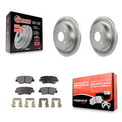 Transit Auto KGF-101534 Disc Brake Kit for 2011 Hyundai Accent - Rear