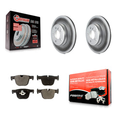 Transit Auto KGF-101548 Disc Brake Kit for 2012-2020 BMW 330i, BMW 330i GT xDrive and More - Rear
