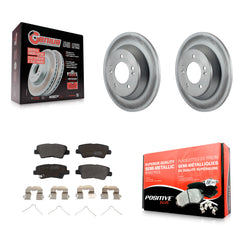 Transit Auto KGF-101573 Disc Brake Kit for 2014-2017 Kia Rondo - Rear