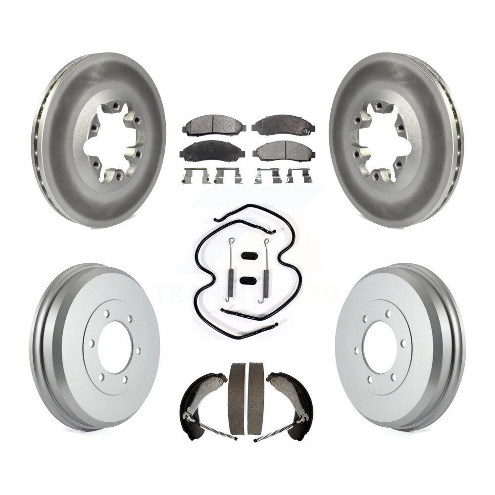 Transit Auto KGF-101589 Disc Brake Kit for 2004-2008 Isuzu i-290, Isuzu i-370 and More - Front and Rear