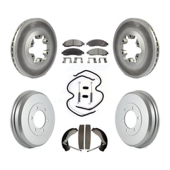 Transit Auto KGF-101589 Disc Brake Kit for 2004-2008 Isuzu i-290, Isuzu i-370 and More - Front and Rear