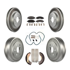 Transit Auto KGF-101590 Disc Brake Kit for 2005-2008 Chevrolet Silverado 1500, GMC Sierra 1500 and More - Front and Rear