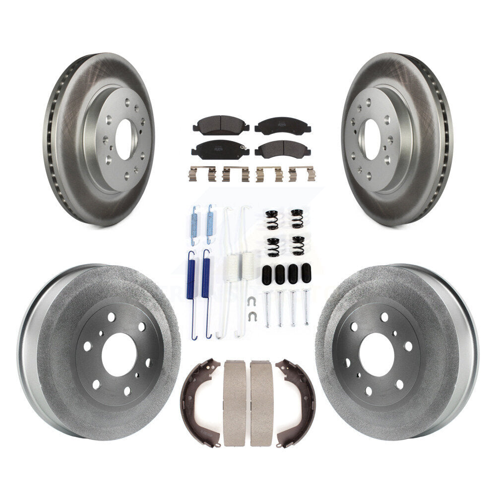 Transit Auto KGF-101591 Disc Brake Kit for 2010-2013 Chevrolet Silverado 1500, GMC Sierra 1500 - Front and Rear