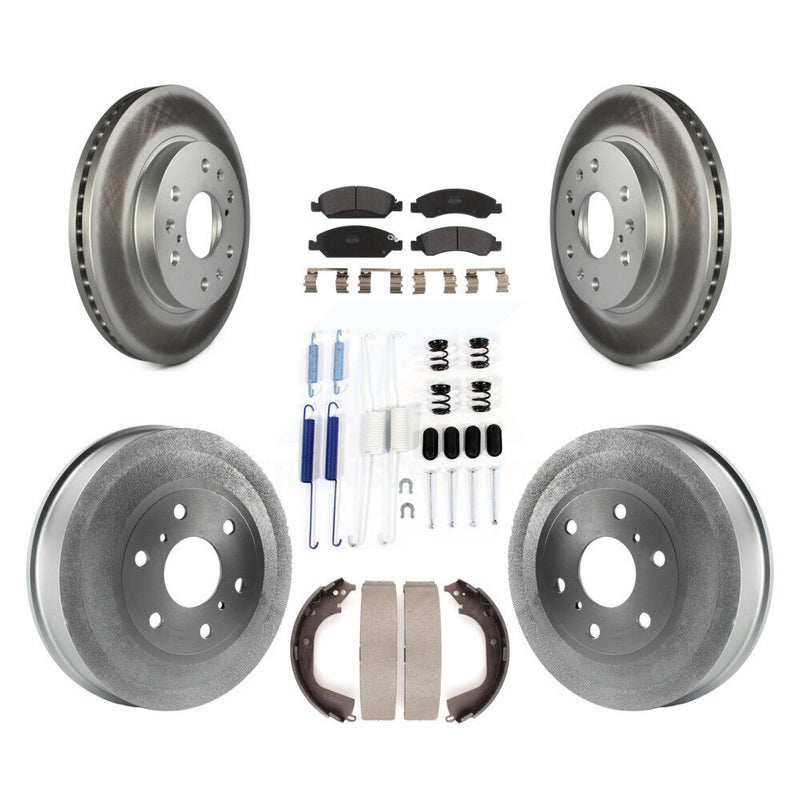 Transit Auto KGF-101591 Disc Brake Kit for 2010-2013 Chevrolet Silverado 1500, GMC Sierra 1500 - Front and Rear