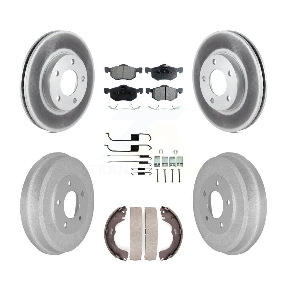 Transit Auto KGF-101598 Disc Brake Kit for 2001-2007 Ford Escape, Mercury Mariner, Mazda Tribute - Front and Rear