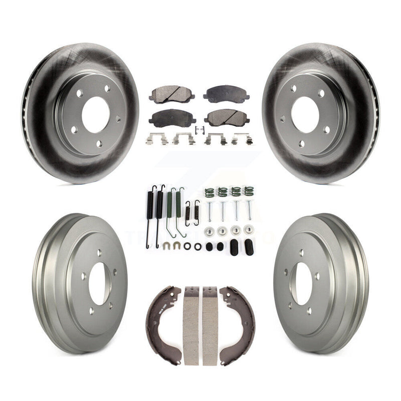 Transit Auto KGF-101604 Disc Brake Kit for 2007-2012 Dodge Caliber - Front and Rear
