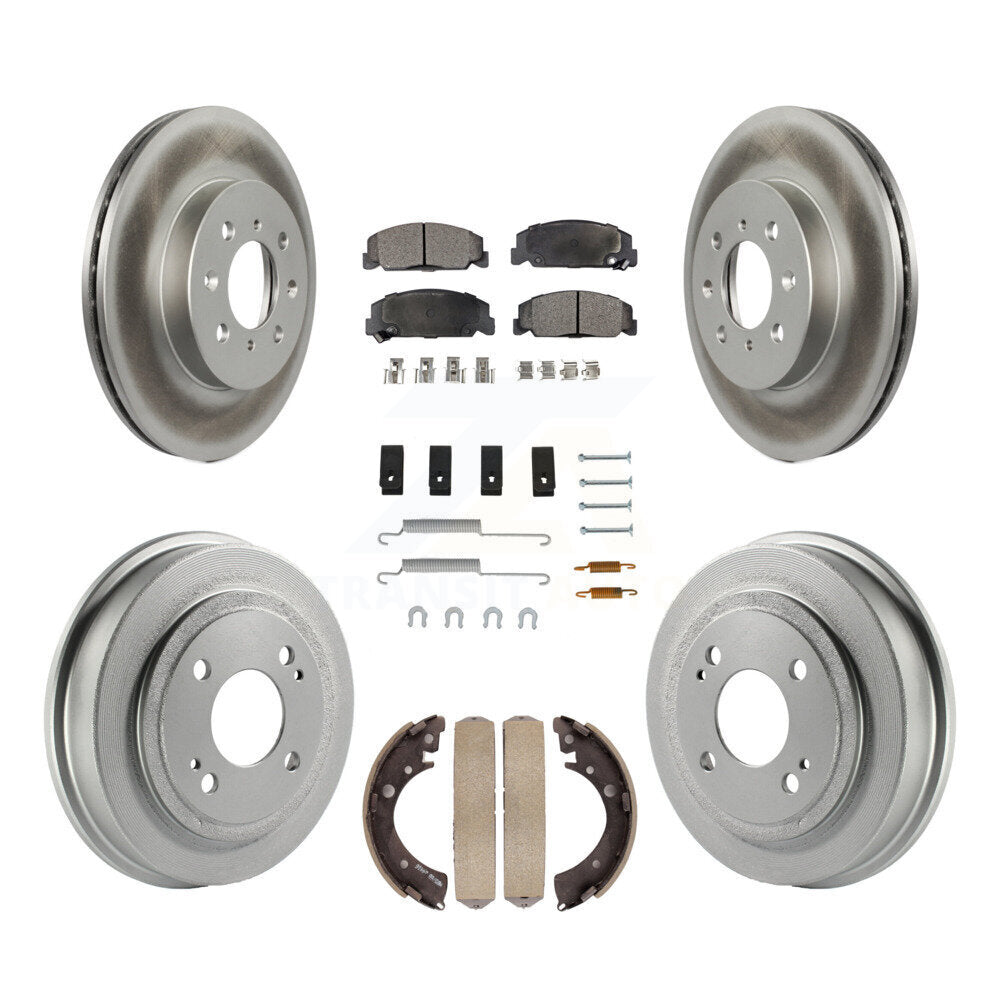 Transit Auto KGF-101607 Disc Brake Kit for 1997 Honda Civic - Front and Rear