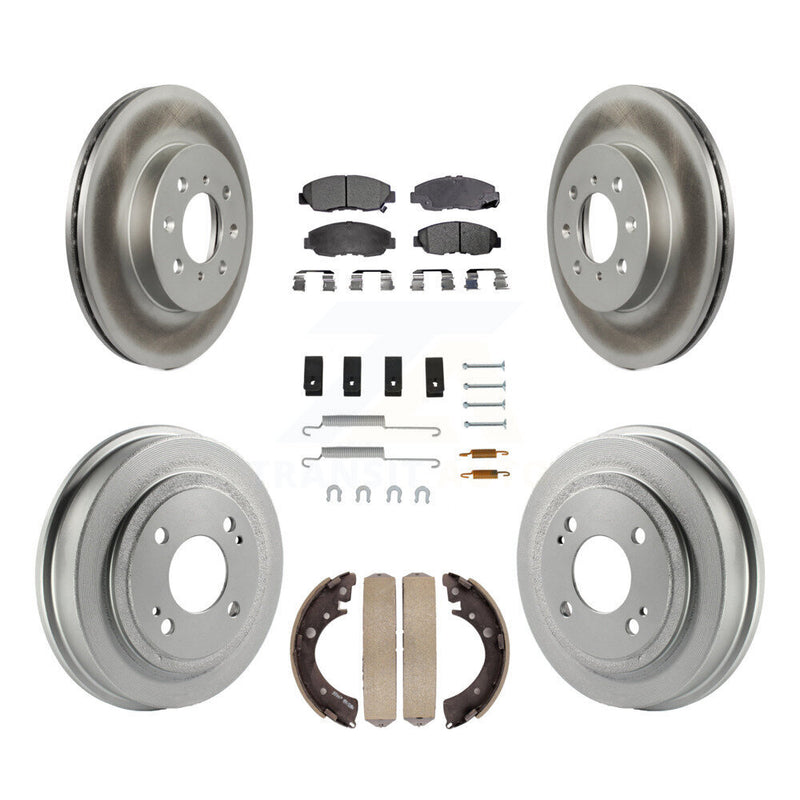 Transit Auto KGF-101608 Disc Brake Kit for 1996-2000 Honda Civic, Acura EL - Front and Rear