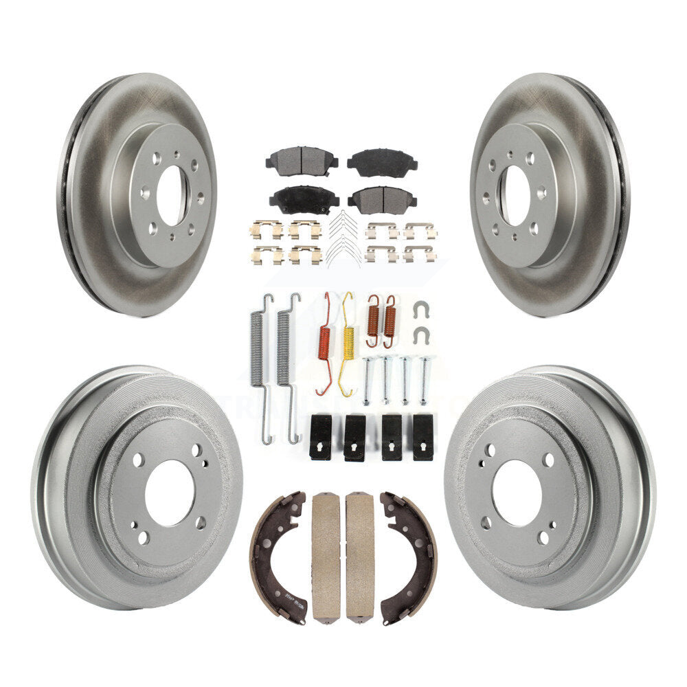 Transit Auto KGF-101610 Disc Brake Kit for 2007-2008 Honda Fit - Front and Rear