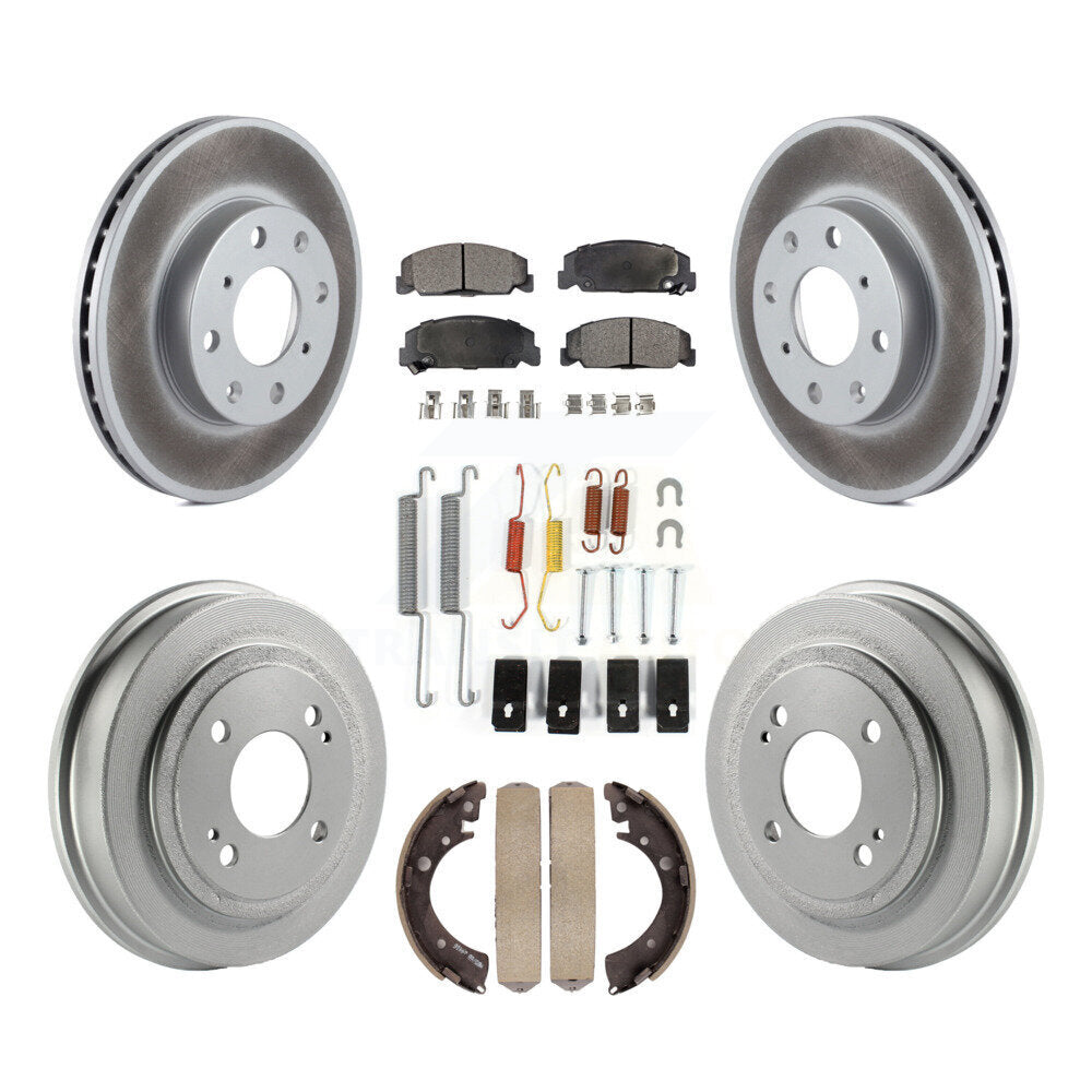 Transit Auto KGF-101614 Disc Brake Kit for 1992-1995 Honda Civic - Front and Rear