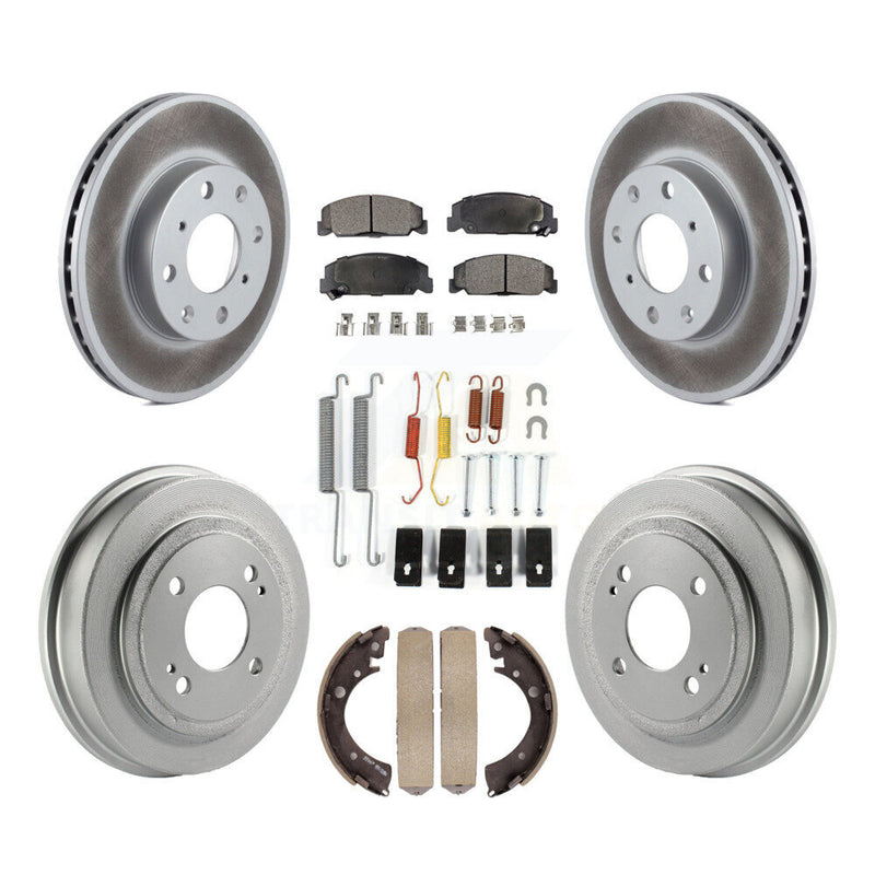 Transit Auto KGF-101614 Disc Brake Kit for 1992-1995 Honda Civic - Front and Rear