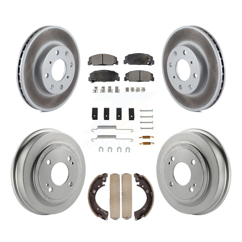 Transit Auto KGF-101615 Disc Brake Kit for 1996-2000 Honda Civic - Front and Rear
