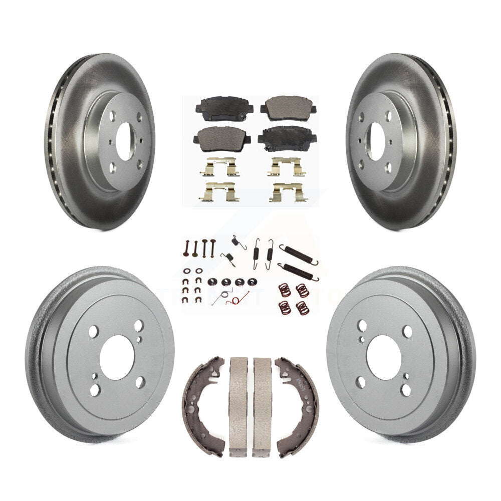 Transit Auto KGF-101624 Disc Brake Kit for 2001-2005 Toyota Echo - Front and Rear