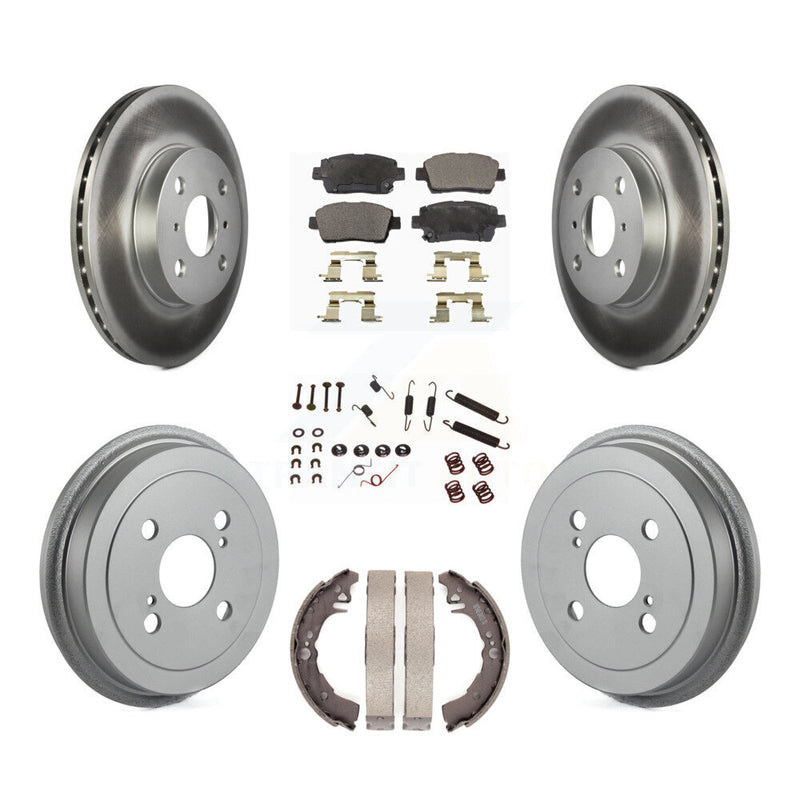 Transit Auto KGF-101624 Disc Brake Kit for 2001-2005 Toyota Echo - Front and Rear
