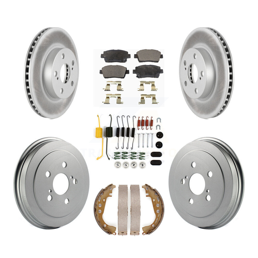 Transit Auto KGF-101629 Disc Brake Kit for 2004-2007 Toyota Prius - Front and Rear
