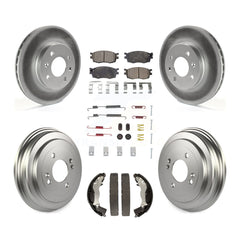 Transit Auto KGF-101631 Disc Brake Kit for 2006-2011 Hyundai Accent, Kia Rio, Kia Rio5 - Front and Rear