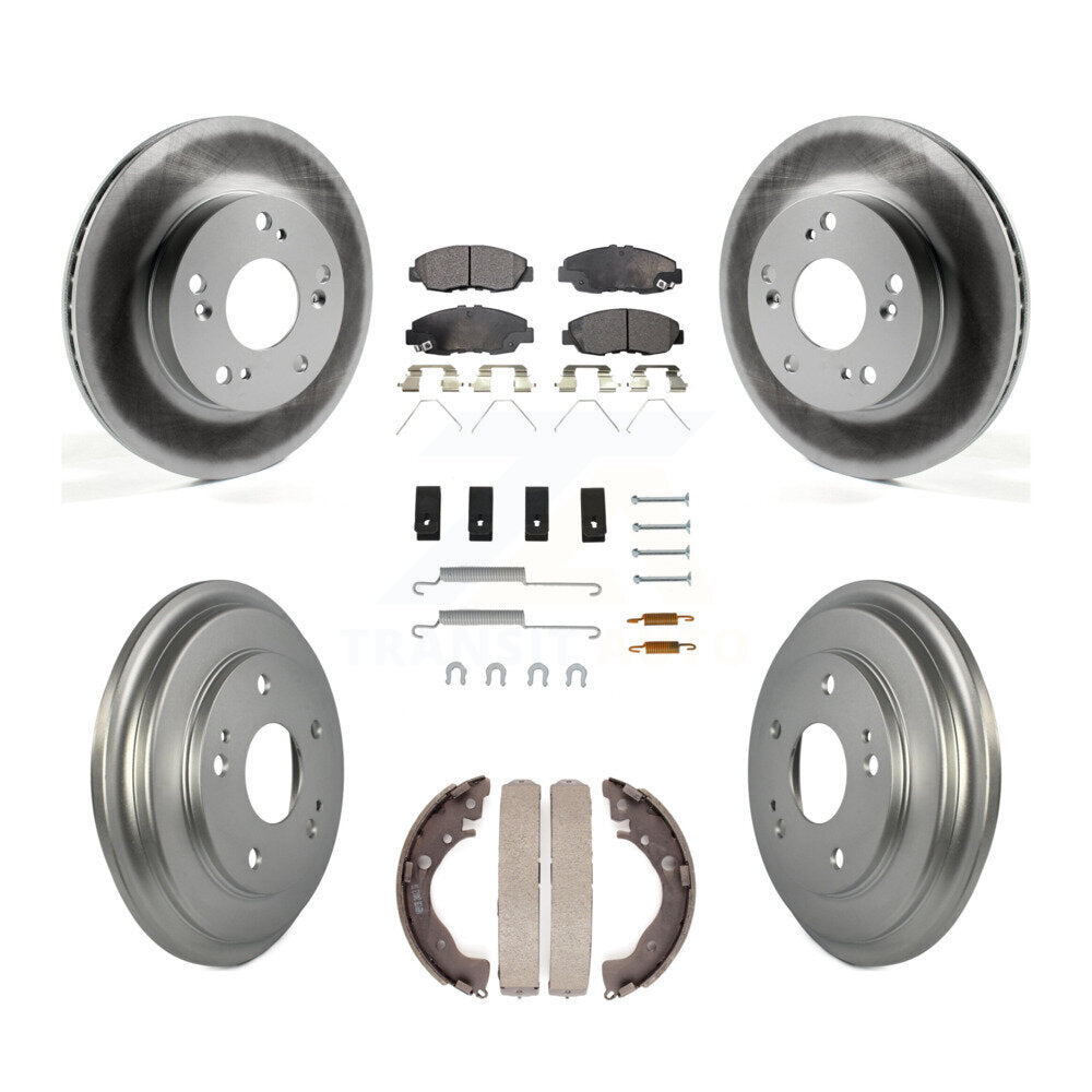 Transit Auto KGF-101637 Disc Brake Kit for 2012-2015 Honda Civic - Front and Rear