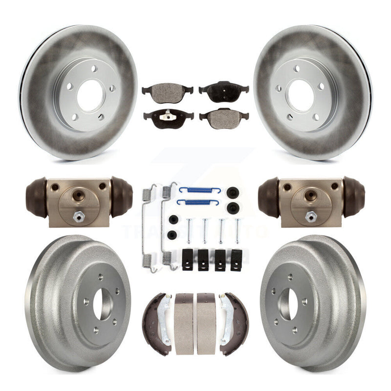 Transit Auto KGF-101649 Disc Brake Kit for 2010-2013 Ford Transit Connect - Front and Rear