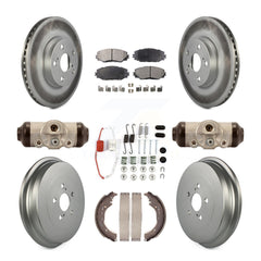 Transit Auto KGF-101652 Disc Brake Kit for 2009-2013 Toyota Corolla - Front and Rear