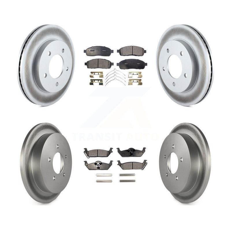 Transit Auto KGF-101664 Disc Brake Kit for 2004 Ford F-150 - Front and Rear