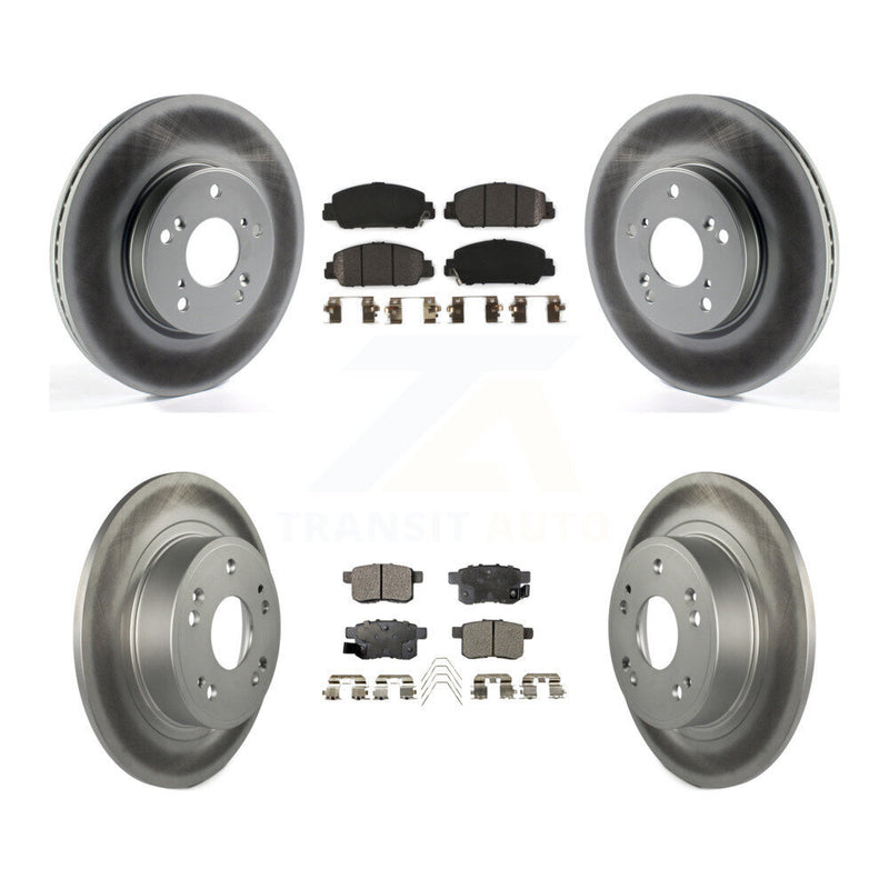 Transit Auto KGF-101672 Disc Brake Kit for 2013-2017 Honda Accord - Front and Rear