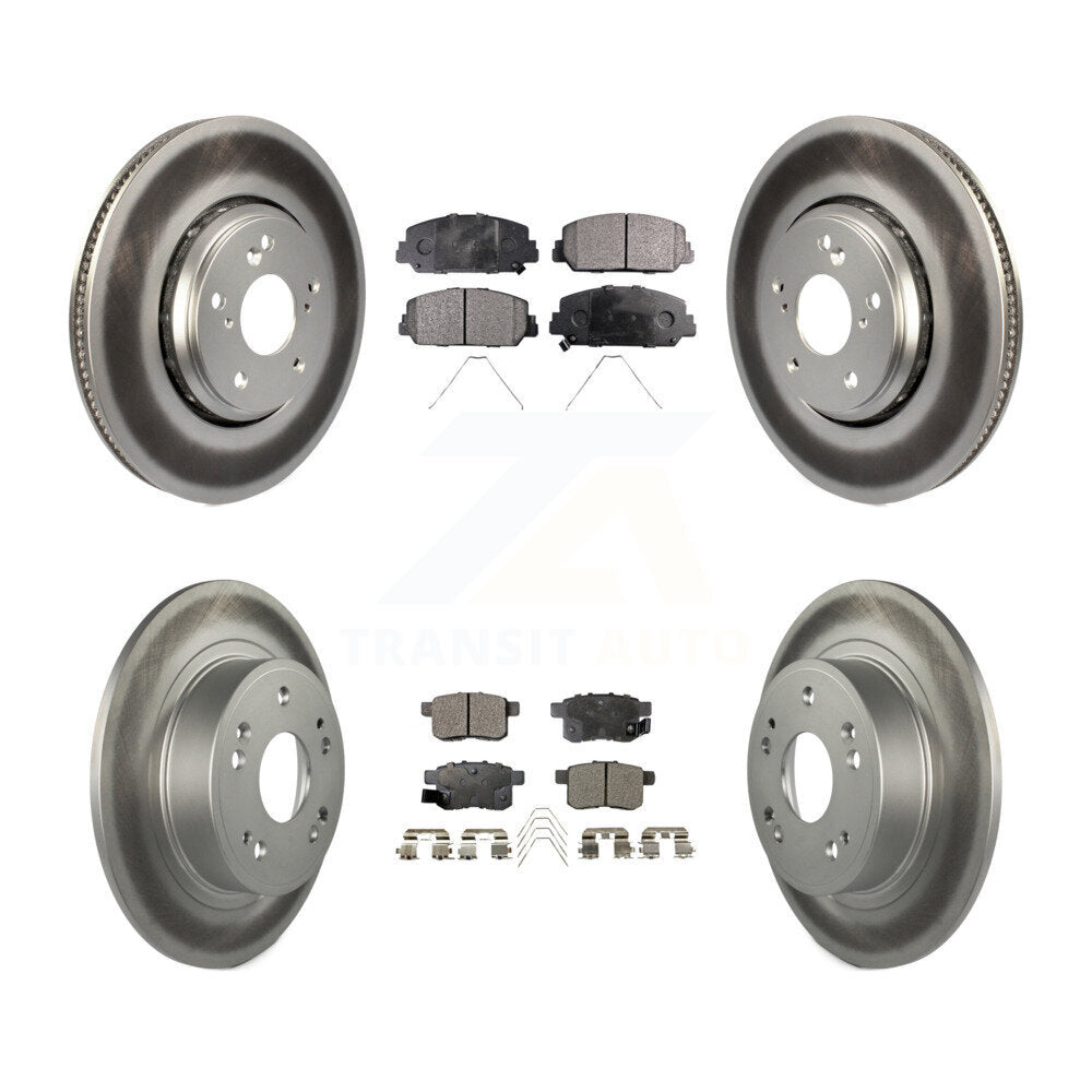 Transit Auto KGF-101674 Disc Brake Kit for 2016-2017 Honda Accord - Front and Rear