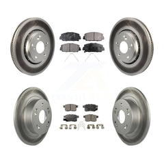 Transit Auto KGF-101674 Disc Brake Kit for 2016-2017 Honda Accord - Front and Rear