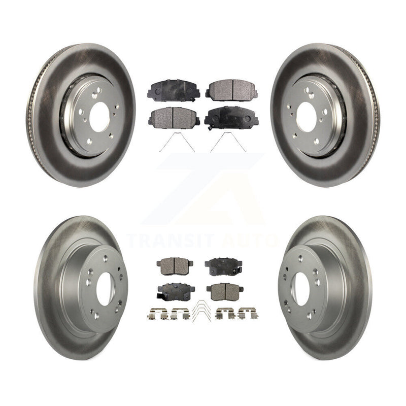 Transit Auto KGF-101674 Disc Brake Kit for 2016-2017 Honda Accord - Front and Rear