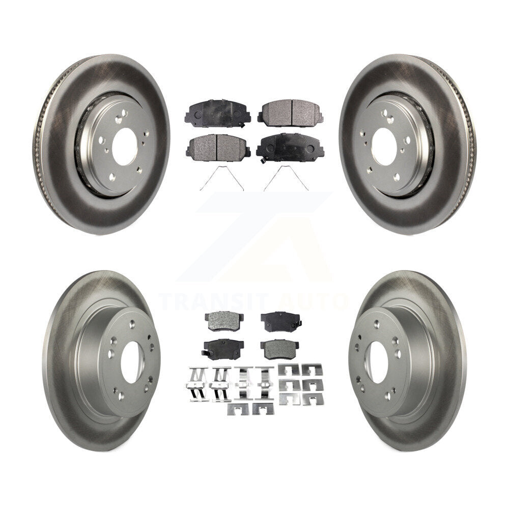 Transit Auto KGF-101675 Disc Brake Kit for 2017-2022 Acura ILX - Front and Rear