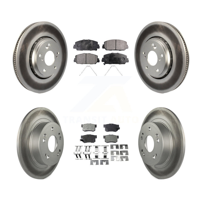 Transit Auto KGF-101675 Disc Brake Kit for 2017-2022 Acura ILX - Front and Rear