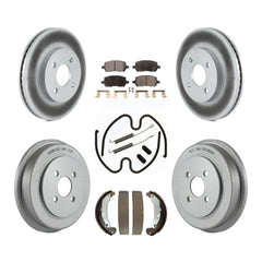 Transit Auto KGF-101687 Disc Brake Kit for 2003-2008 Pontiac G5, Chevrolet Cobalt and More - Front and Rear