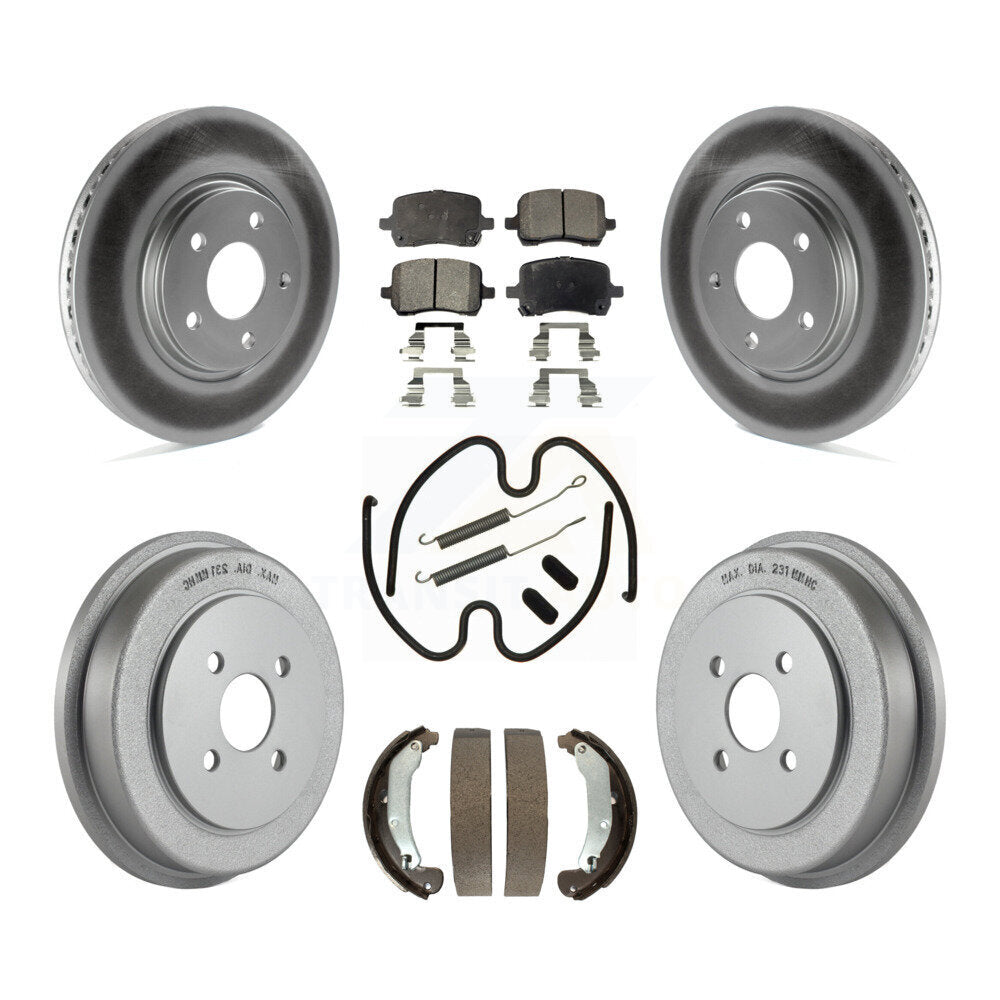 Transit Auto KGF-101689 Disc Brake Kit for 2006 Pontiac Pursuit - Front and Rear