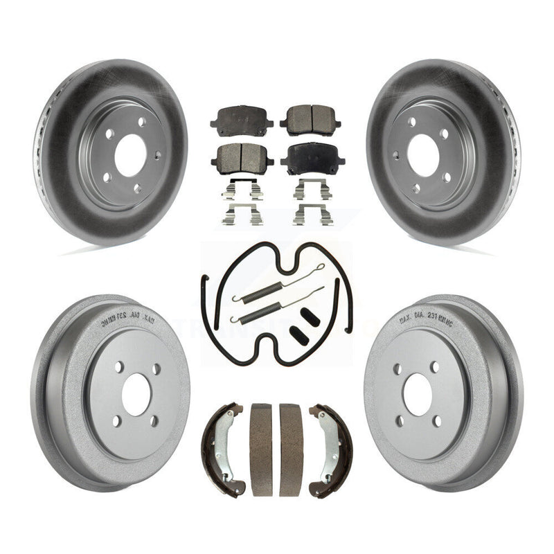 Transit Auto KGF-101689 Disc Brake Kit for 2006 Pontiac Pursuit - Front and Rear