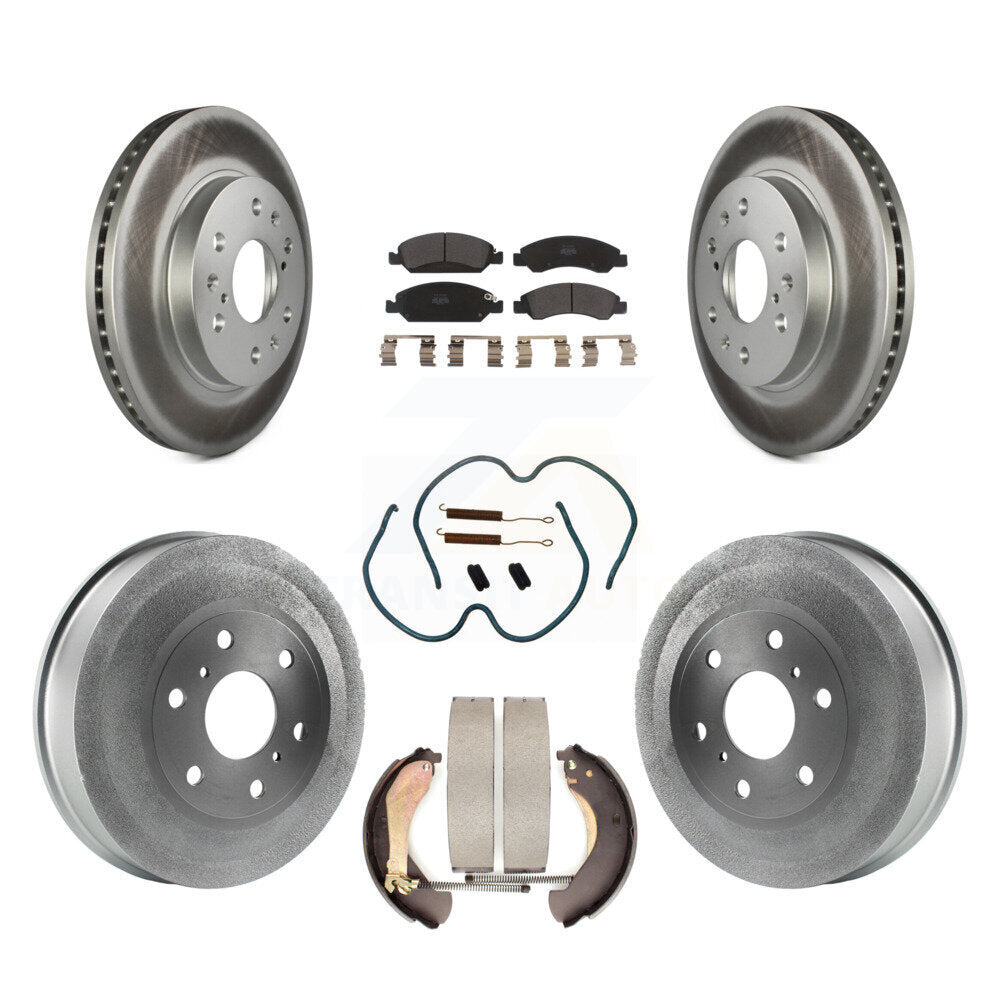 Transit Auto KGF-101692 Disc Brake Kit for 2009 Chevrolet Silverado 1500, GMC Sierra 1500 - Front and Rear