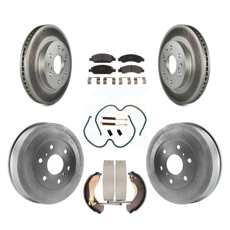 Transit Auto KGF-101692 Disc Brake Kit for 2009 Chevrolet Silverado 1500, GMC Sierra 1500 - Front and Rear