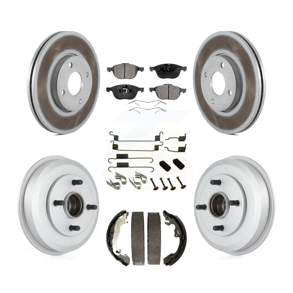 Transit Auto KGF-101697 Disc Brake Kit for 2005-2007 Ford Focus - Front and Rear