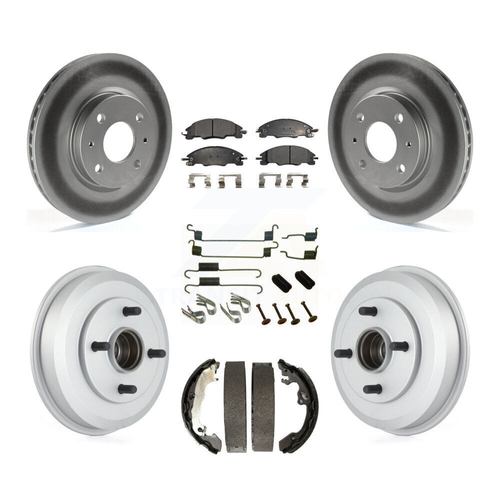 Transit Auto KGF-101698 Disc Brake Kit for 2008 Ford Focus - Front and Rear