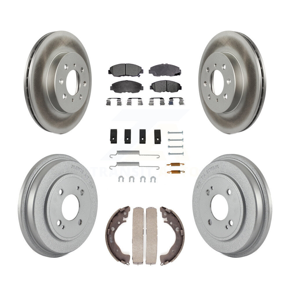 Transit Auto KGF-101700 Disc Brake Kit for 2010-2014 Honda Insight - Front and Rear