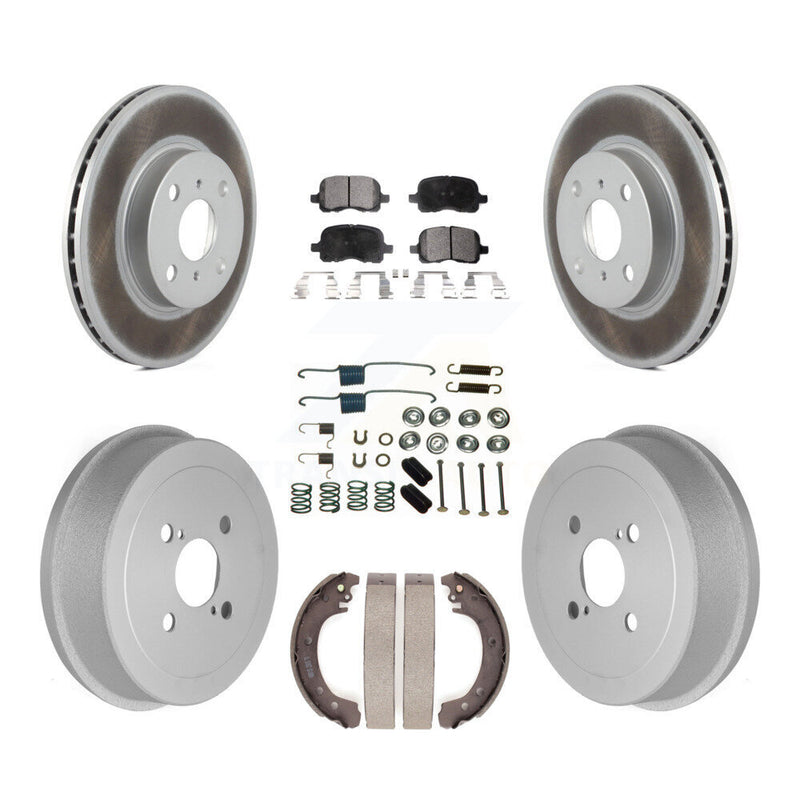 Transit Auto KGF-101701 Disc Brake Kit for 2002 Toyota Corolla - Front and Rear