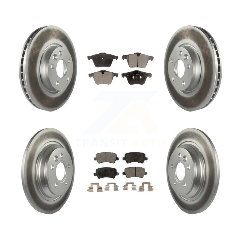 Transit Auto KGF-101711 Disc Brake Kit for 2008 Volvo V70 - Front and Rear