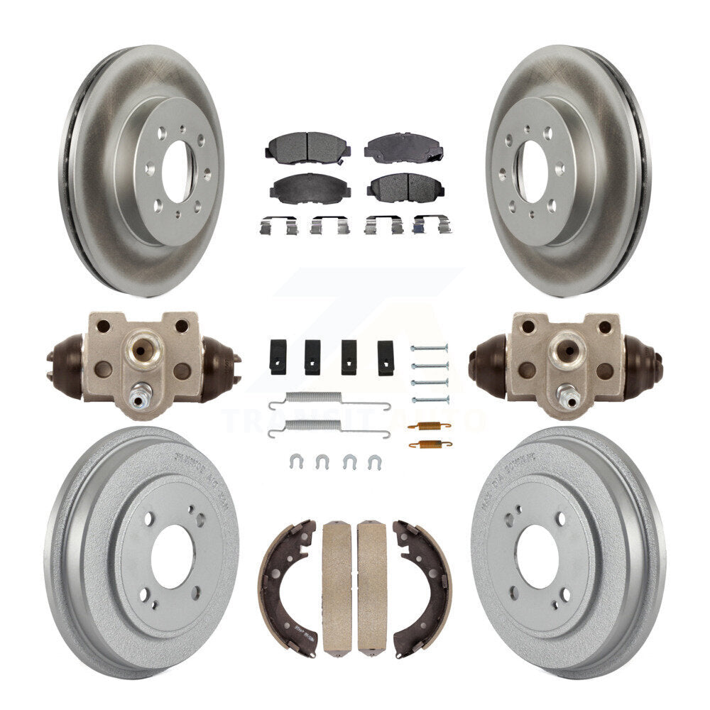 Transit Auto KGF-101717 Disc Brake Kit for 2001-2005 Honda Civic - Front and Rear