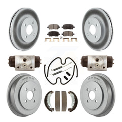 Transit Auto KGF-101735 Disc Brake Kit for 2003 Saturn Ion - Front and Rear