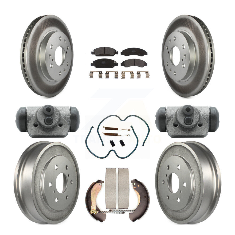 Transit Auto KGF-101740 Disc Brake Kit for 2005-2008 Chevrolet Silverado 1500, GMC Sierra 1500, Chevrolet Silverado 1500 Classic - Front and Rear