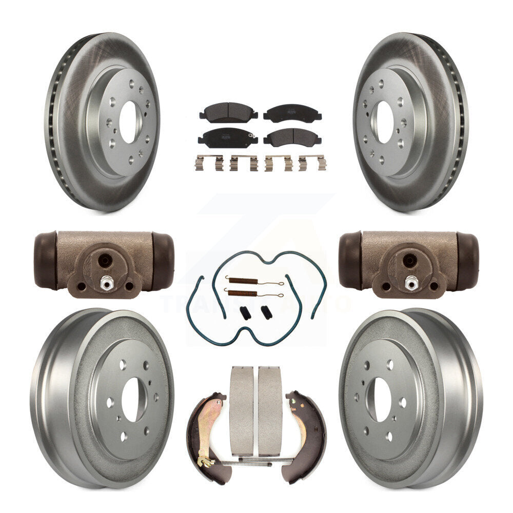 Transit Auto KGF-101741 Disc Brake Kit for 2005-2008 Chevrolet Silverado 1500, GMC Sierra 1500, Chevrolet Silverado 1500 Classic - Front and Rear