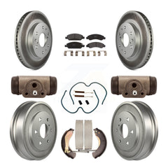 Transit Auto KGF-101741 Disc Brake Kit for 2005-2008 Chevrolet Silverado 1500, GMC Sierra 1500, Chevrolet Silverado 1500 Classic - Front and Rear