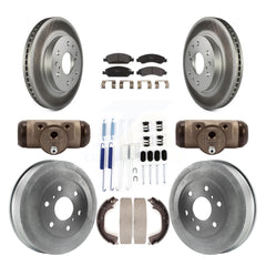 Transit Auto KGF-101742 Disc Brake Kit for 2010-2013 Chevrolet Silverado 1500, GMC Sierra 1500 - Front and Rear