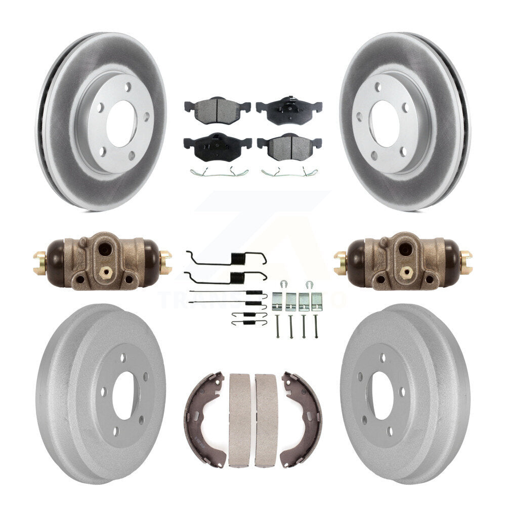 Transit Auto KGF-101749 Disc Brake Kit for 2001-2007 Ford Escape, Mercury Mariner, Mazda Tribute - Front and Rear