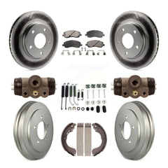 Transit Auto KGF-101754 Disc Brake Kit for 2007-2012 Dodge Caliber - Front and Rear