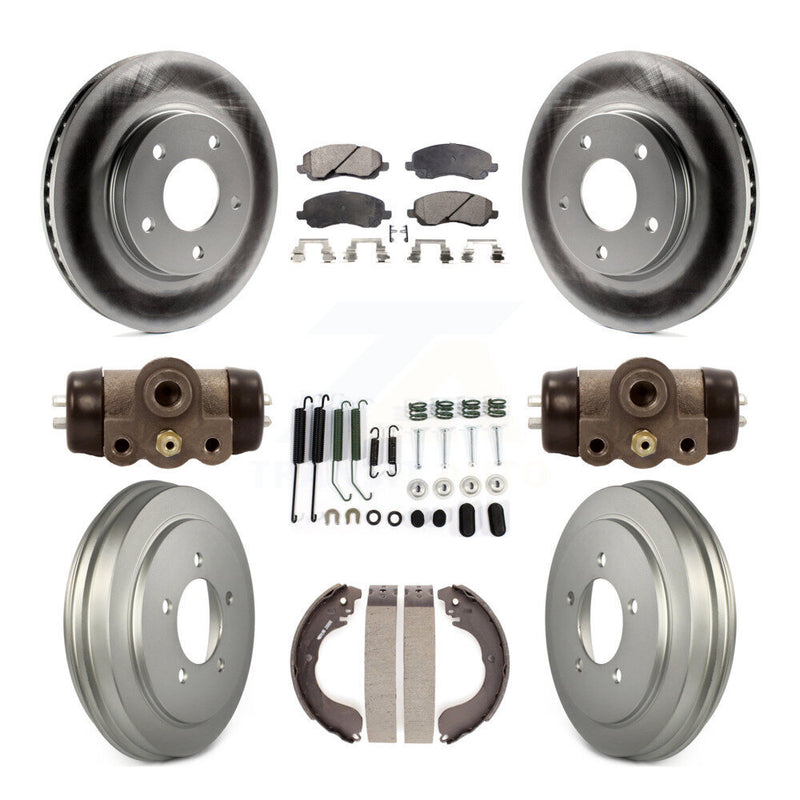 Transit Auto KGF-101754 Disc Brake Kit for 2007-2012 Dodge Caliber - Front and Rear